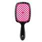 Detangling brush that removes knots painlessly 