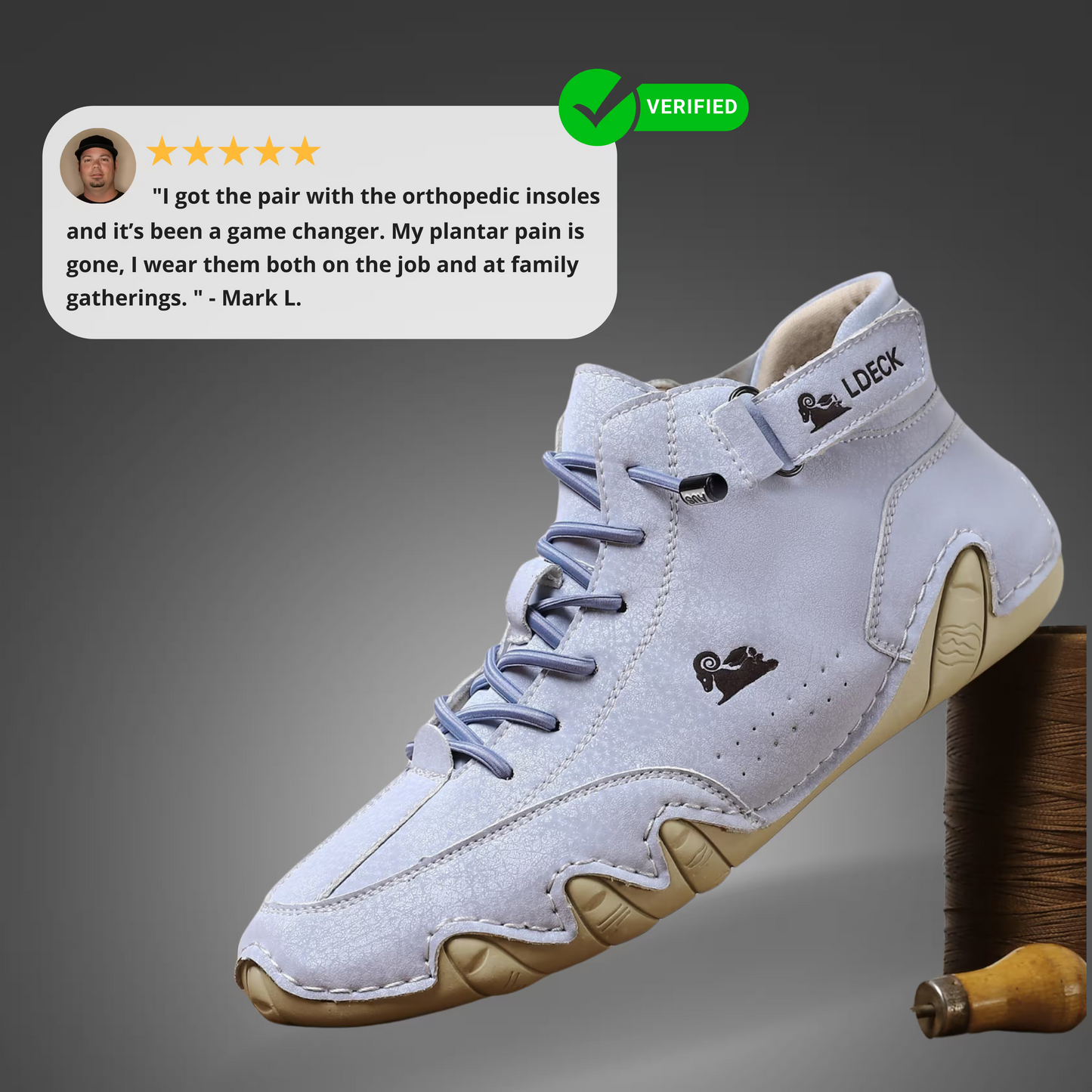 VogLDeck - Wodoodporne i oddychające buty ortopedyczne