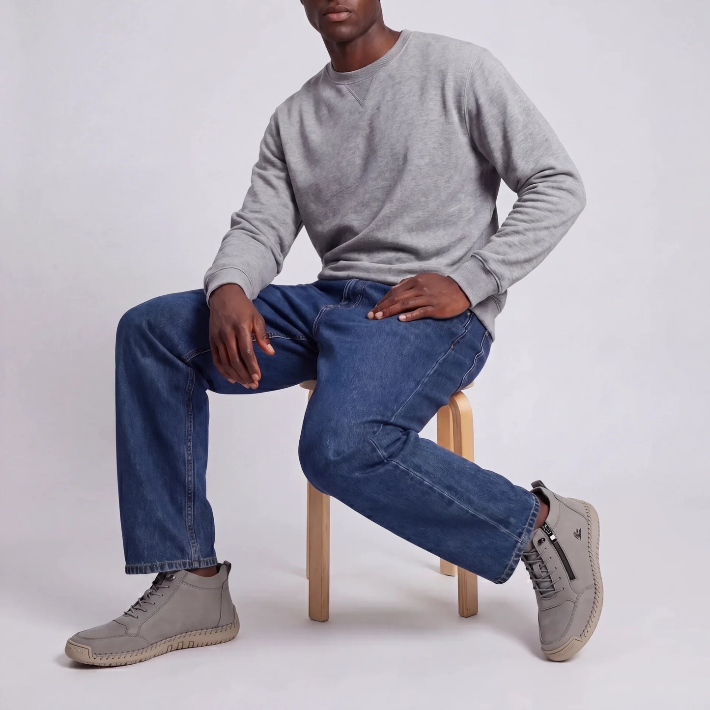 VogaDeck Zip – Ténis Confortáveis & Apoio Ortopédico 